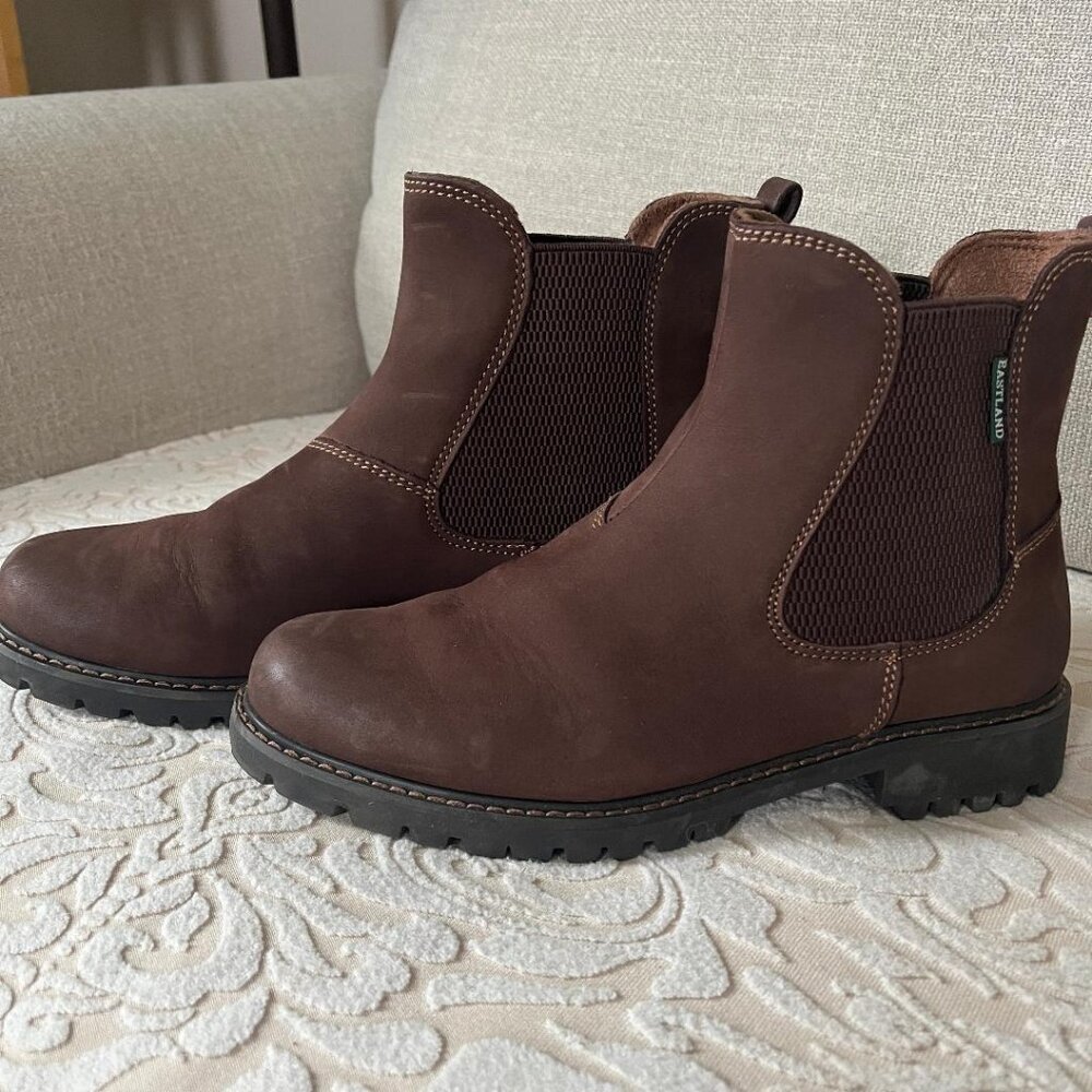 Eastland Ida Women's Chelsea Ankle Boots, Brown, 8.5 M - Picture 3 of 11